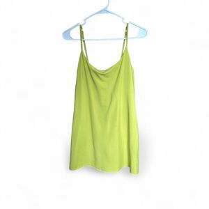 Abercrombie & Fitch Neon Yellow/Green Active Tennis Dress Built-In Shorts SizeMP